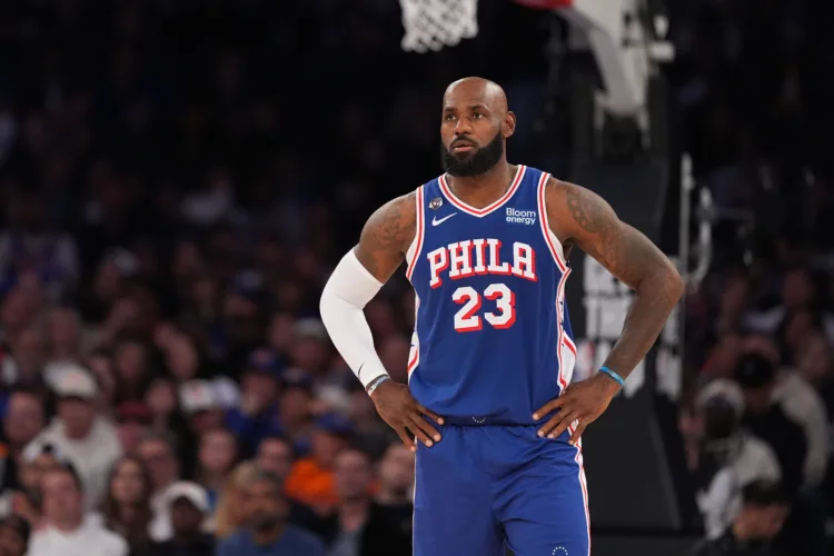 Trump blasts 76ers' star LeBron James as 'disgrace' for not standing still during national anthem